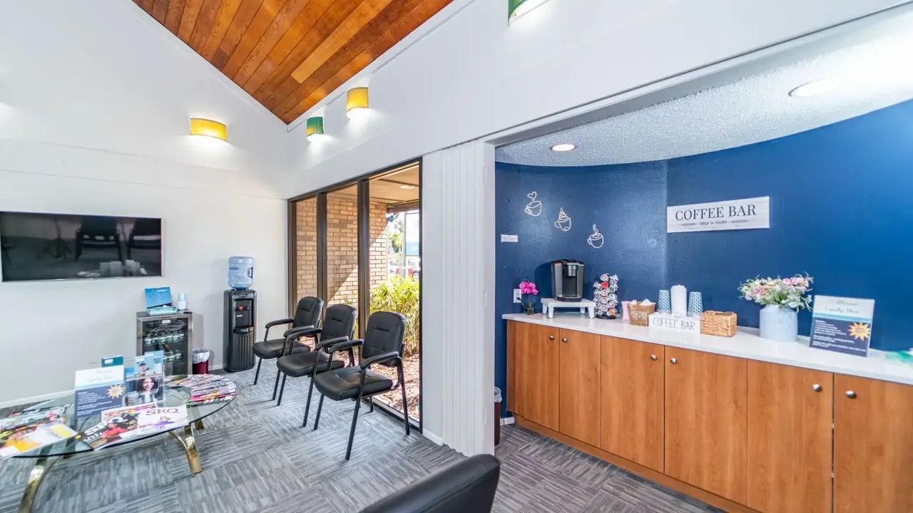 Dental operatory at Lefton Family Dentistry in Sarasota, Florida